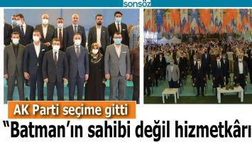 &ldquo;BATMAN&rsquo;IN SAHİBİ DEĞİL HİZMETK&Acirc;RIYIZ&rdquo;