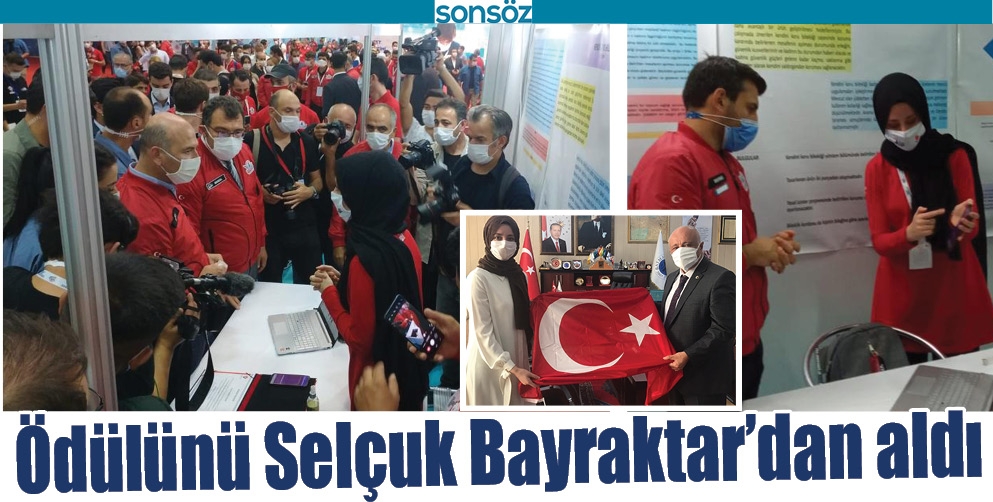 &Ouml;D&Uuml;L&Uuml;N&Uuml; SEL&Ccedil;UK BAYRAKTAR&rsquo;DAN ALDI