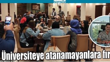 &Uuml;NİVERSİTEYE ATANAMAYANLARA FIRSAT