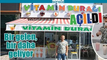VİTAMİN DURAĞI A&Ccedil;ILDI