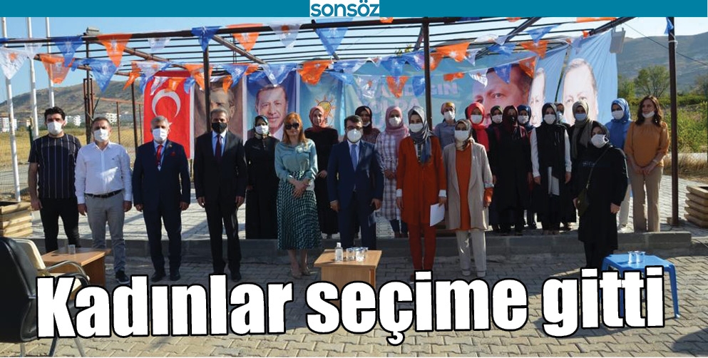 KADINLAR SE&Ccedil;İME GİTTİ