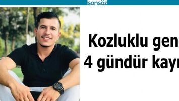 KOZLUKLU GEN&Ccedil;, 4 G&Uuml;ND&Uuml;R KAYIP!