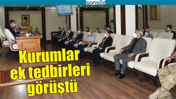 KURUMLAR EK TEDBİRLERİ G&Ouml;R&Uuml;ŞT&Uuml;