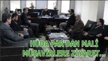 H&Uuml;DA PAR&rsquo;DAN MALİ M&Uuml;ŞAVİRLERE ZİYARET&hellip;