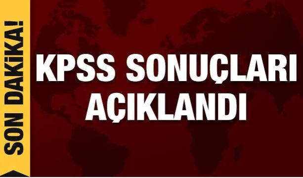 2020-KPSS lisans sonu&ccedil;ları a&ccedil;ıklandı