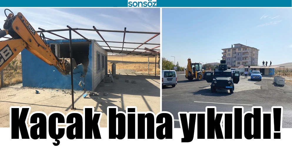 KA&Ccedil;AK BİNA YIKILDI!