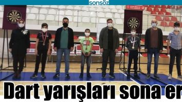 DART YARIŞLARI SONA ERDİ