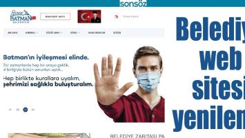 BELEDİYE WEB SİTESİ YENİLENDİ