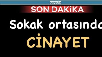 BATMAN&rsquo;DA SOKAK ORTASINDA CİNAYET