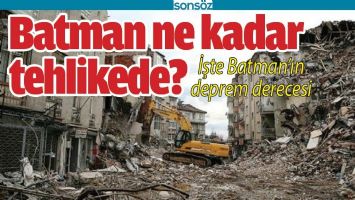 BATMAN NE KADAR TEHLİKEDE?