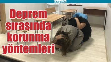 DEPREM SIRASINDA KORUNMA Y&Ouml;NTEMLERİ