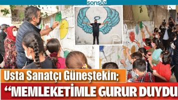 &ldquo;MEMLEKETİMLE GURUR DUYDUM&rdquo;