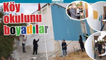 K&Ouml;Y OKULUNU BOYADILAR