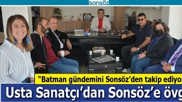 USTA SANAT&Ccedil;I&rsquo;DAN SONS&Ouml;Z&rsquo;E &Ouml;VG&Uuml;