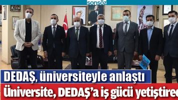 DEDAŞ, &Uuml;NİVERSİTEYLE ANLAŞTI