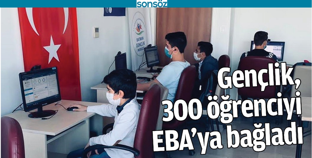 GEN&Ccedil;LİK, 300 &Ouml;ĞRENCİYİ EBA&rsquo;YA BAĞLADI