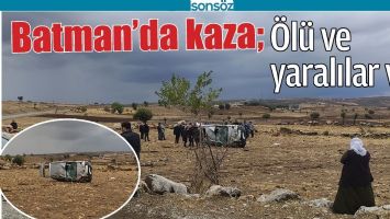 BATMAN&rsquo;DA KAZA; &Ouml;L&Uuml; VE YARALILAR VAR