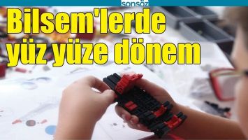 BİLSEM'LERDE Y&Uuml;Z Y&Uuml;ZE D&Ouml;NEM