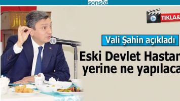 ESKİ DEVLET HASTANESİ YERİNE NE YAPILACAK?