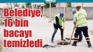 BELEDİYE, 16 BİN BACAYI TEMİZLEDİ