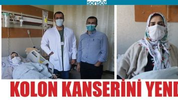 KOLON KANSERİNİ YENDİ