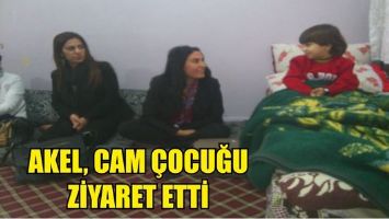 AKEL, CAM &Ccedil;OCUĞU ZİYARET ETTİ
