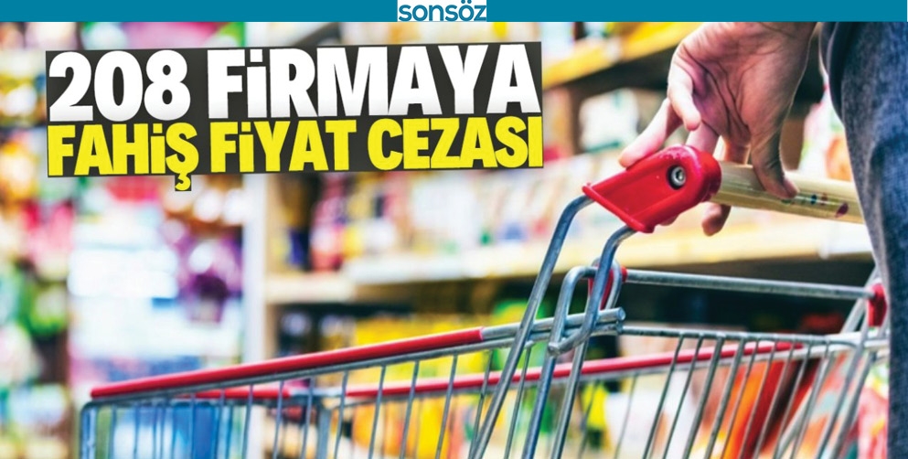 208 FİRMAYA PARA CEZASI