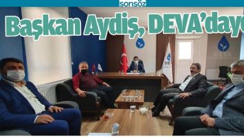 BAŞKAN AYDİŞ, DEVA&rsquo;DAYDI