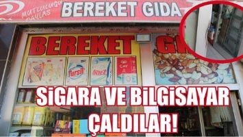 SİGARA VE BİLGİSAYAR &Ccedil;ALDILAR!