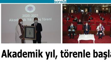 Akademik yıl, t&ouml;renle başladı