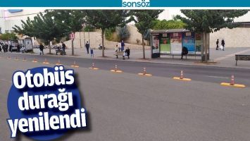 OTOB&Uuml;S DURAĞI YENİLENDİ
