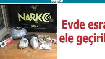 EVDE ESRAR ELE GE&Ccedil;İRİLDİ