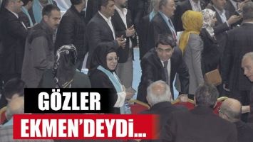 G&Ouml;ZLER EKMEN&rsquo;DEYDİ&hellip;