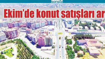 EKİM&rsquo;DE KONUT SATIŞLARI ARTTI