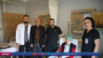 59 yaşındaki hastanın kalp kapak&ccedil;ığı değiştirildi