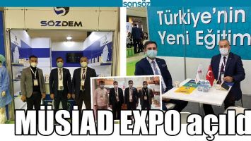M&Uuml;SİAD EXPO A&Ccedil;ILDI