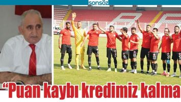 &ldquo;PUAN KAYBI KREDİMİZ KALMADI&rdquo;