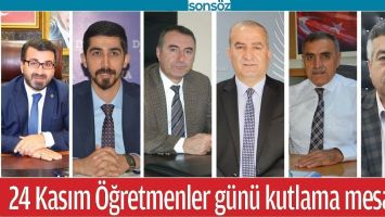 24 KASIM &Ouml;ĞRETMENLER G&Uuml;N&Uuml; KUTLAMA MESAJLARI