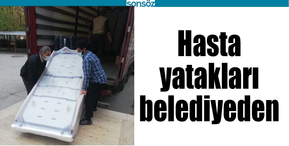 HASTA YATAKLARI BELEDİYEDEN
