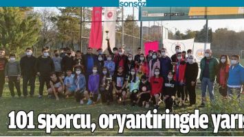 101 SPORCU, ORYANTİRİNGDE YARIŞTI