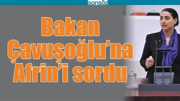 BAKAN &Ccedil;AVUŞOĞLU&rsquo;NA AFRİN&rsquo;İ SORDU