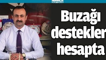 BUZAĞI DESTEKLERİ HESAPTA