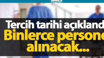 TERCİH TARİHLERİ A&Ccedil;IKLANDI