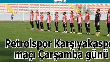 PETROLSPOR - KARŞIYAKA MA&Ccedil;I &Ccedil;ARŞAMBA G&Uuml;N&Uuml;