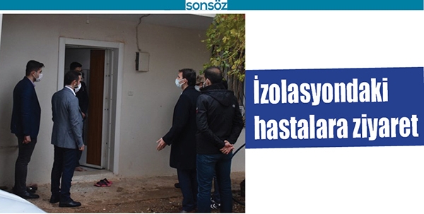 İZOLASYONDAKİ HASTALARA ZİYARET