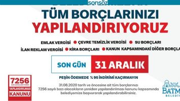 KAMPANYADA SON G&Uuml;N 31 ARALIK