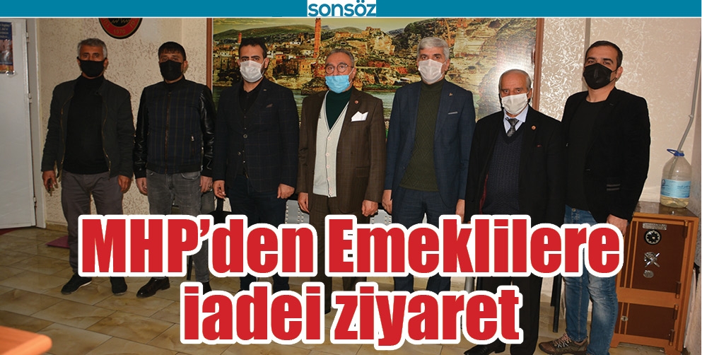 MHP&rsquo;DEN EMEKLİLERE İADEİ ZİYARET