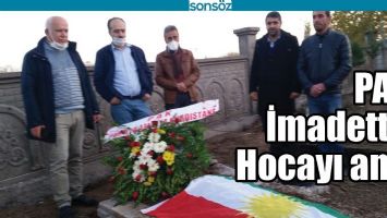 PAK, İMADETTİN HOCAYI ANDI