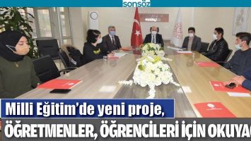 MİLLİ EĞİTİM&rsquo;DE YENİ PROJE