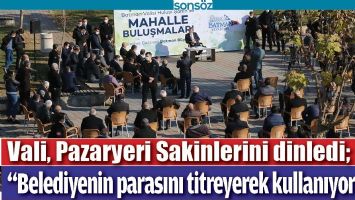 &ldquo;BELEDİYENİN PARASINI TİTREYEREK KULLANIYORUZ&rdquo;
